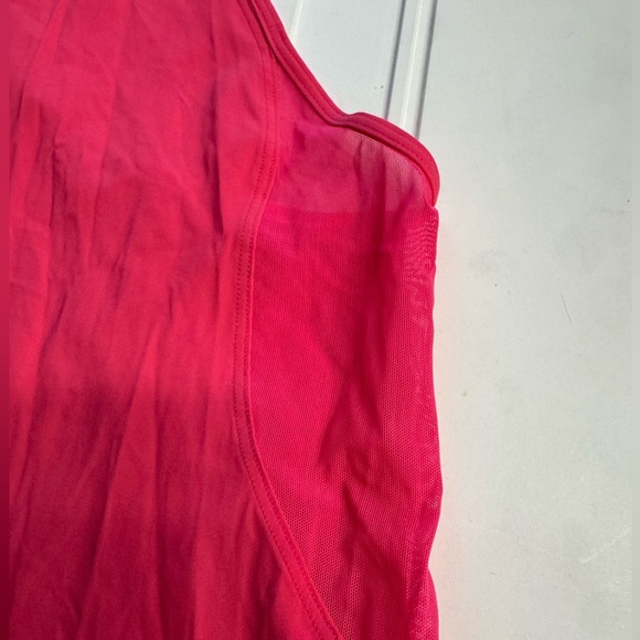 Lululemon Women’s Sz 8 Pink Heartthrob Run Off Tank Top Workout Shirt - Picture 2 of 6